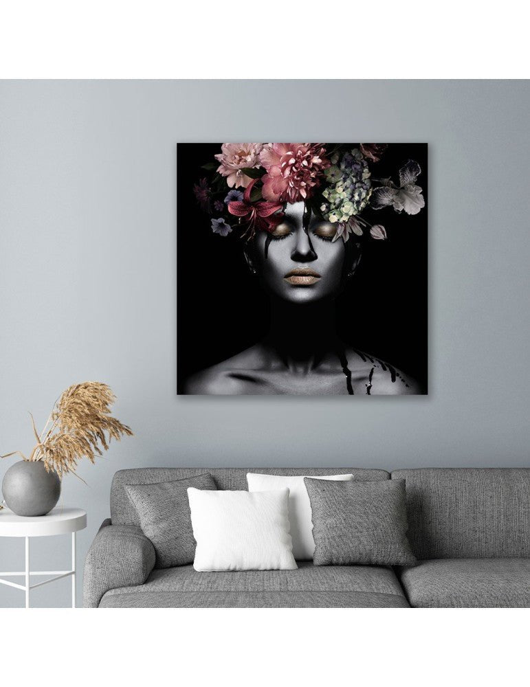 Tableau Verre - Silence Floral - I.D DECO MARSEILLE