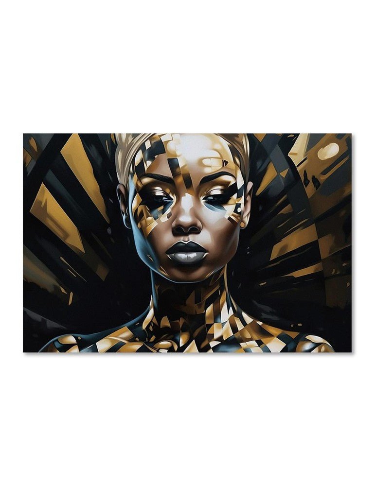 Tableau Déco Sur Verre ARTTOR 120x80cm - Photo Mannequin Femme, Design Moderne