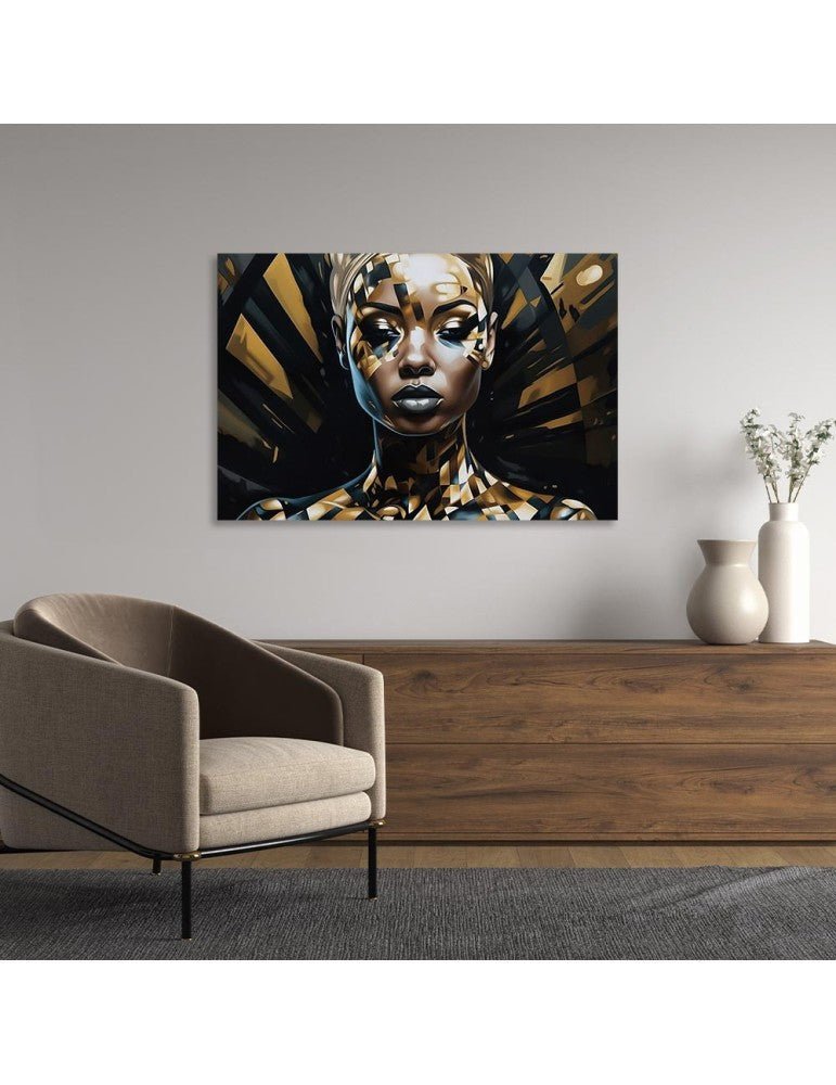 Tableau Verre - Fragments de Majesté - I.D DECO MARSEILLE