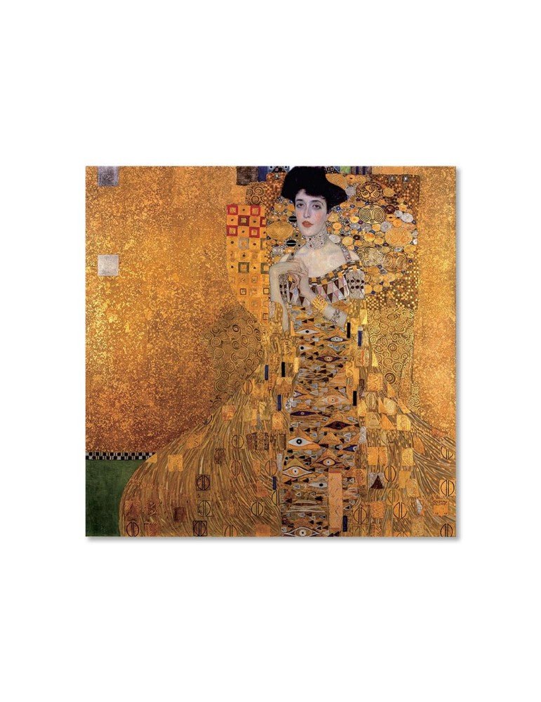 Tableau Verre - Femme à la robe d'Or - I.D DECO MARSEILLE