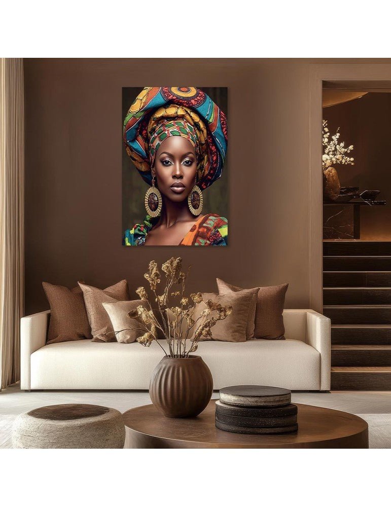 Tableau Verre - Reine d'Héritage - I.D DECO MARSEILLE