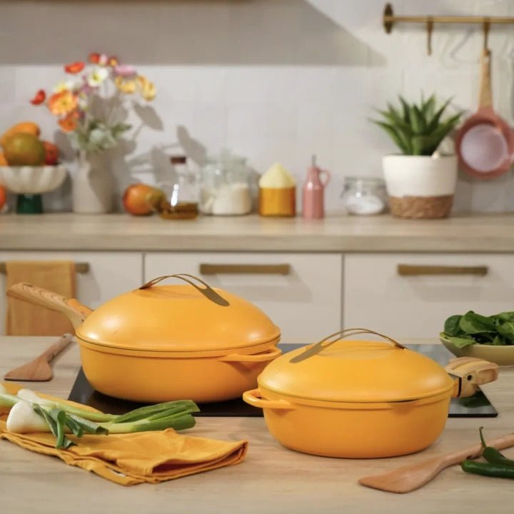 La Fabuleuse Poêle 8 en 1 Mangue 28cm - Cookut - I.D DECO MARSEILLE