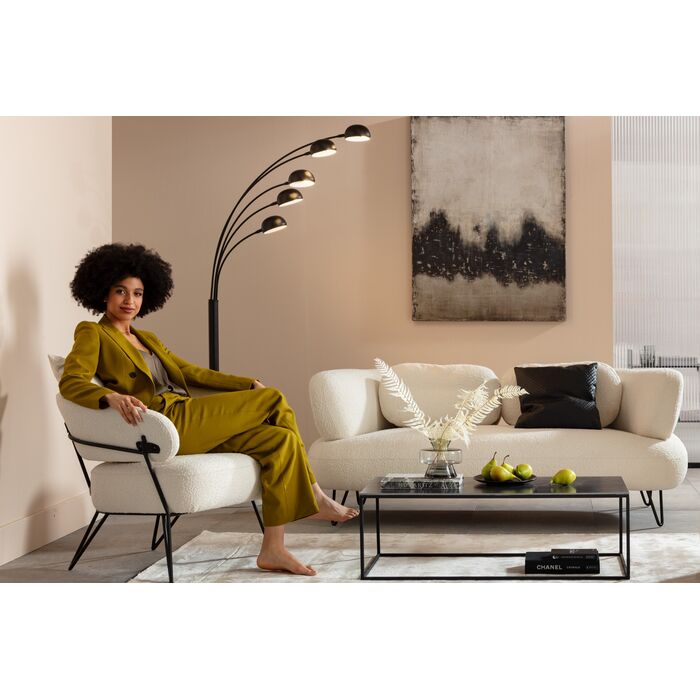 Lampadaire Five Fingers noir mat – 5 bras orientables - I.D DECO MARSEILLE