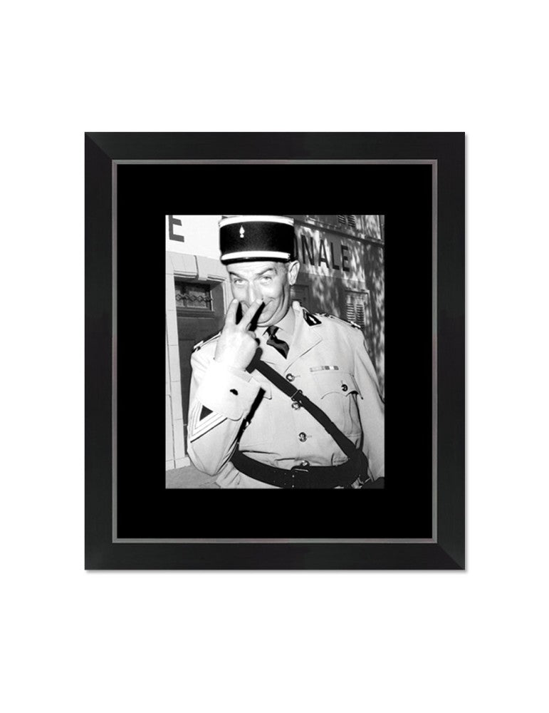 Cinéma - Le Gendarme - Image encadrée - I.D DECO MARSEILLE