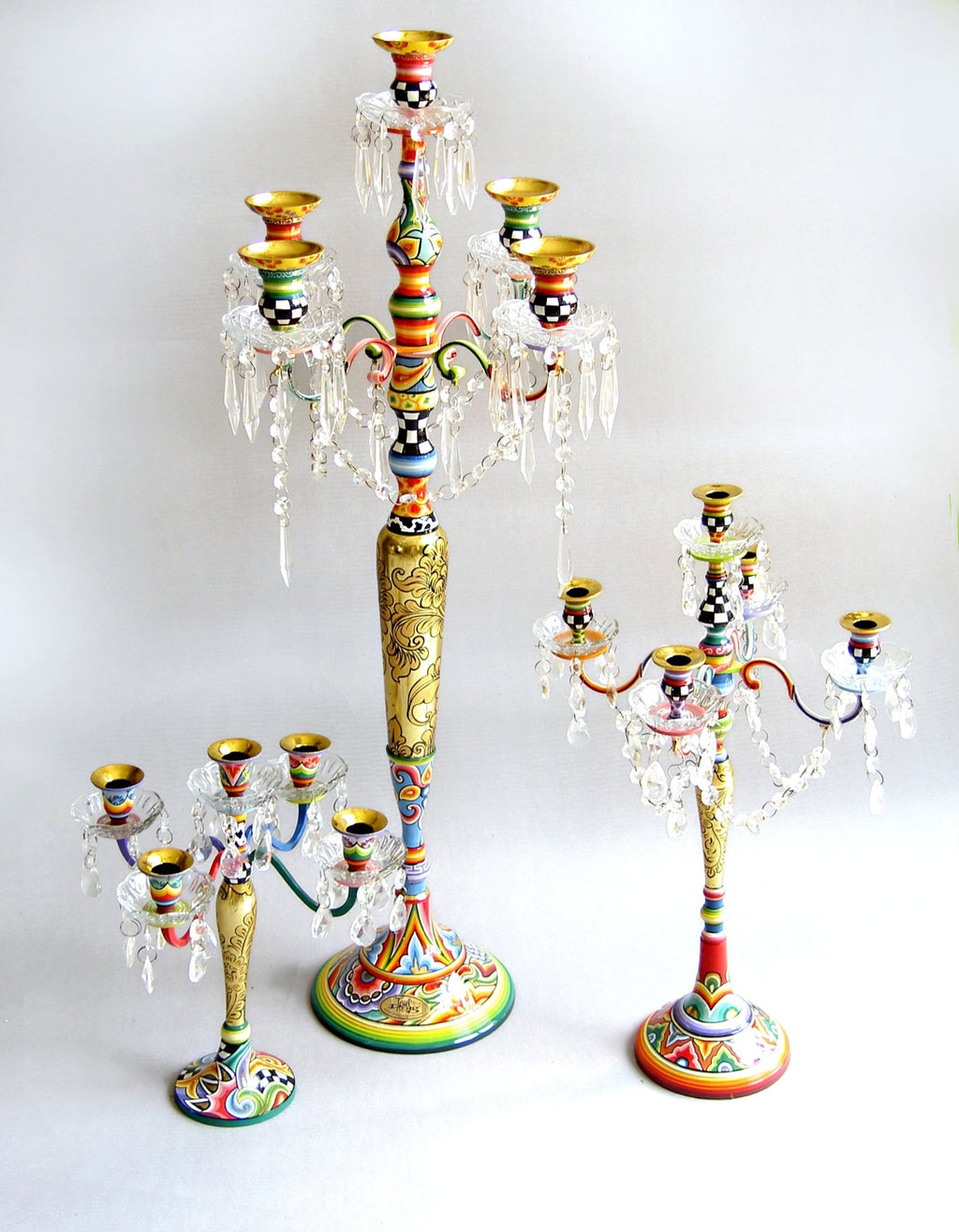 Lustre S Tom’s Drag – Candélabre design multibras - I.D DECO MARSEILLE