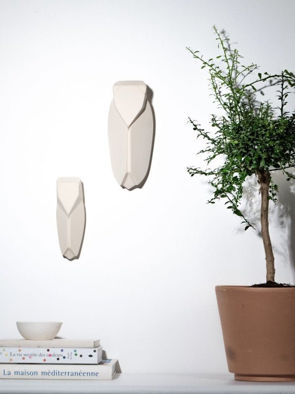 Cigale Muette en céramique - Blanche - Monochromic - I.D DECO MARSEILLE