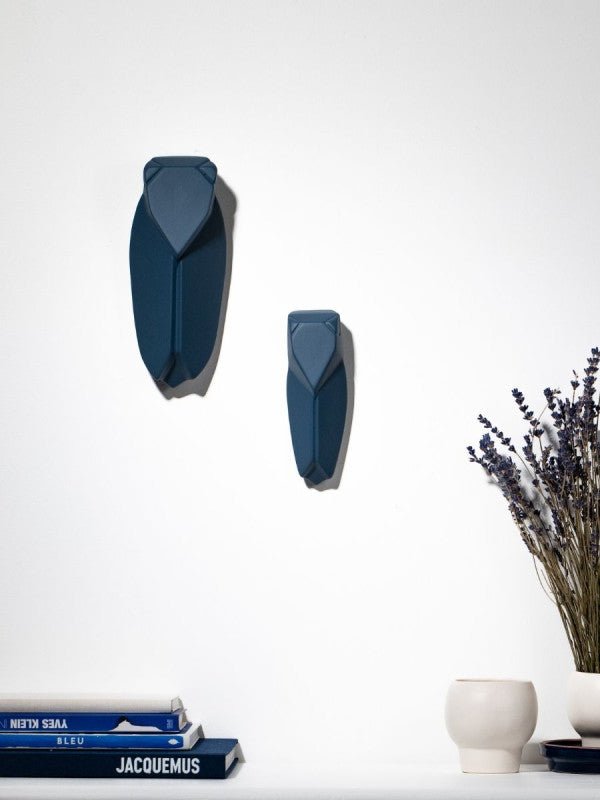 Cigale Muette en céramique - Bleu Cyclone - Monochromic - I.D DECO MARSEILLE