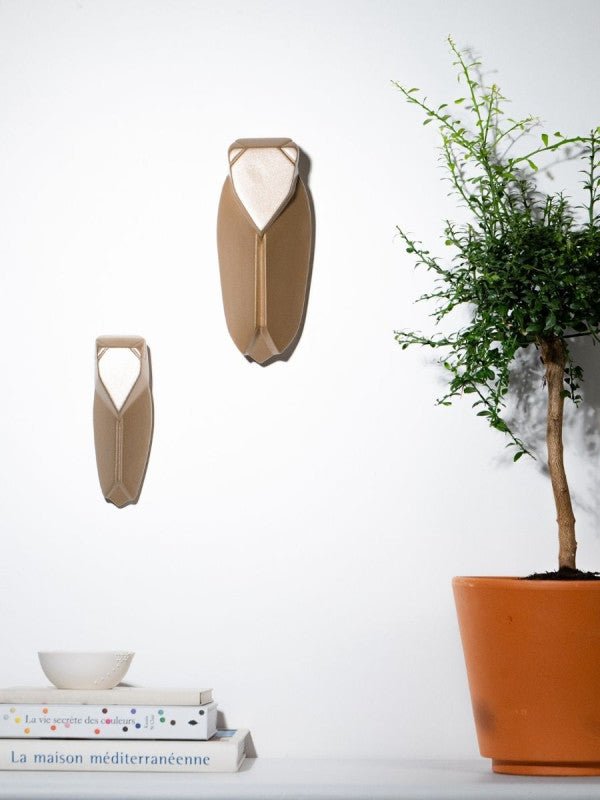 Cigale Muette en céramique - Or Blanc - Monochromic - I.D DECO MARSEILLE