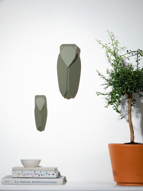 Cigale Muette en céramique - Vert Provence - Monochromic - I.D DECO MARSEILLE