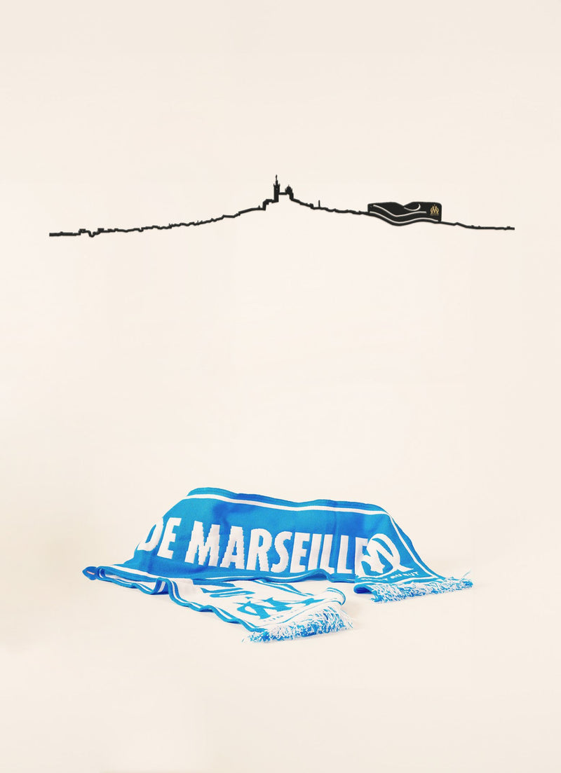 THE LINE Olympique de Marseille en taille XL disponible chez I.D DECO Marseille