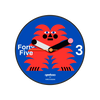 Horloge Magic Samu Wall Clock - Qeeboo