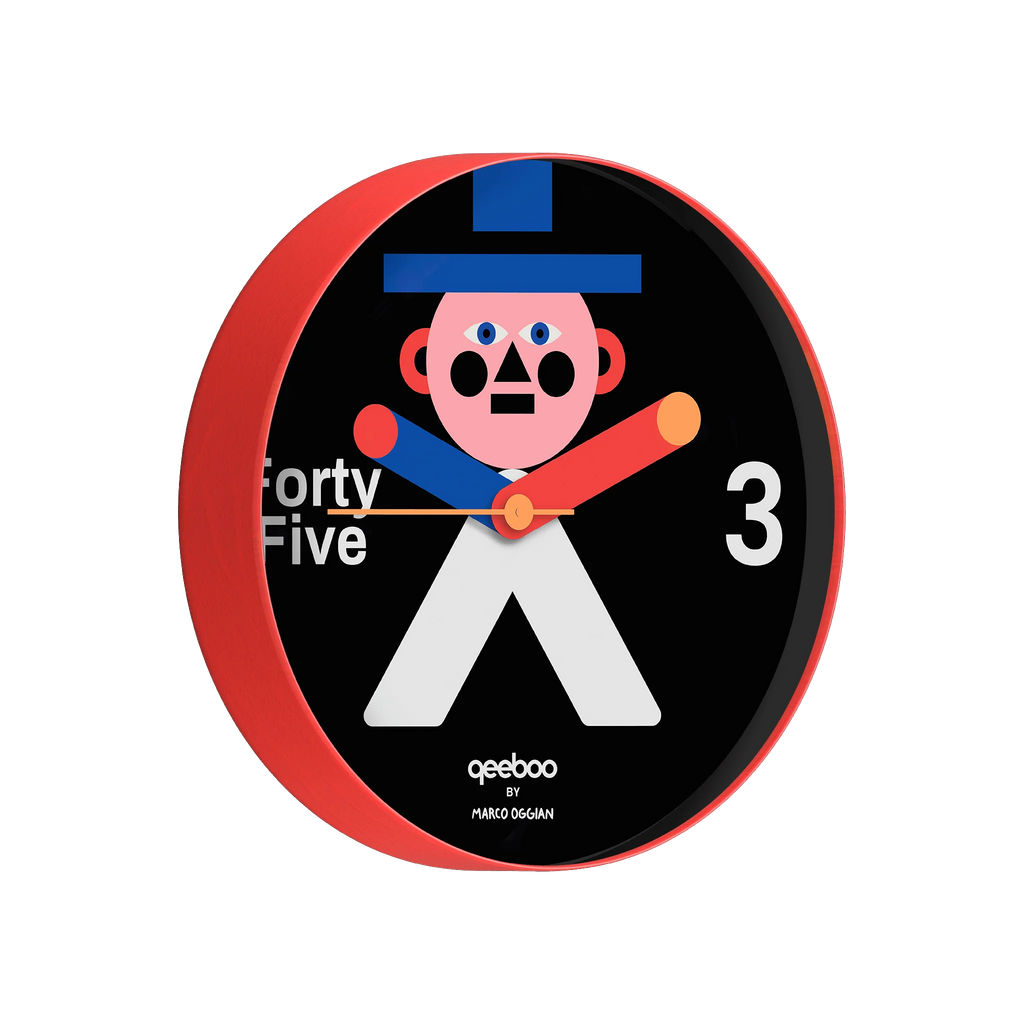 Horloge Mr Wally Wall Clock - Qeeboo