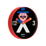 Horloge Mr Wally Wall Clock - Qeeboo