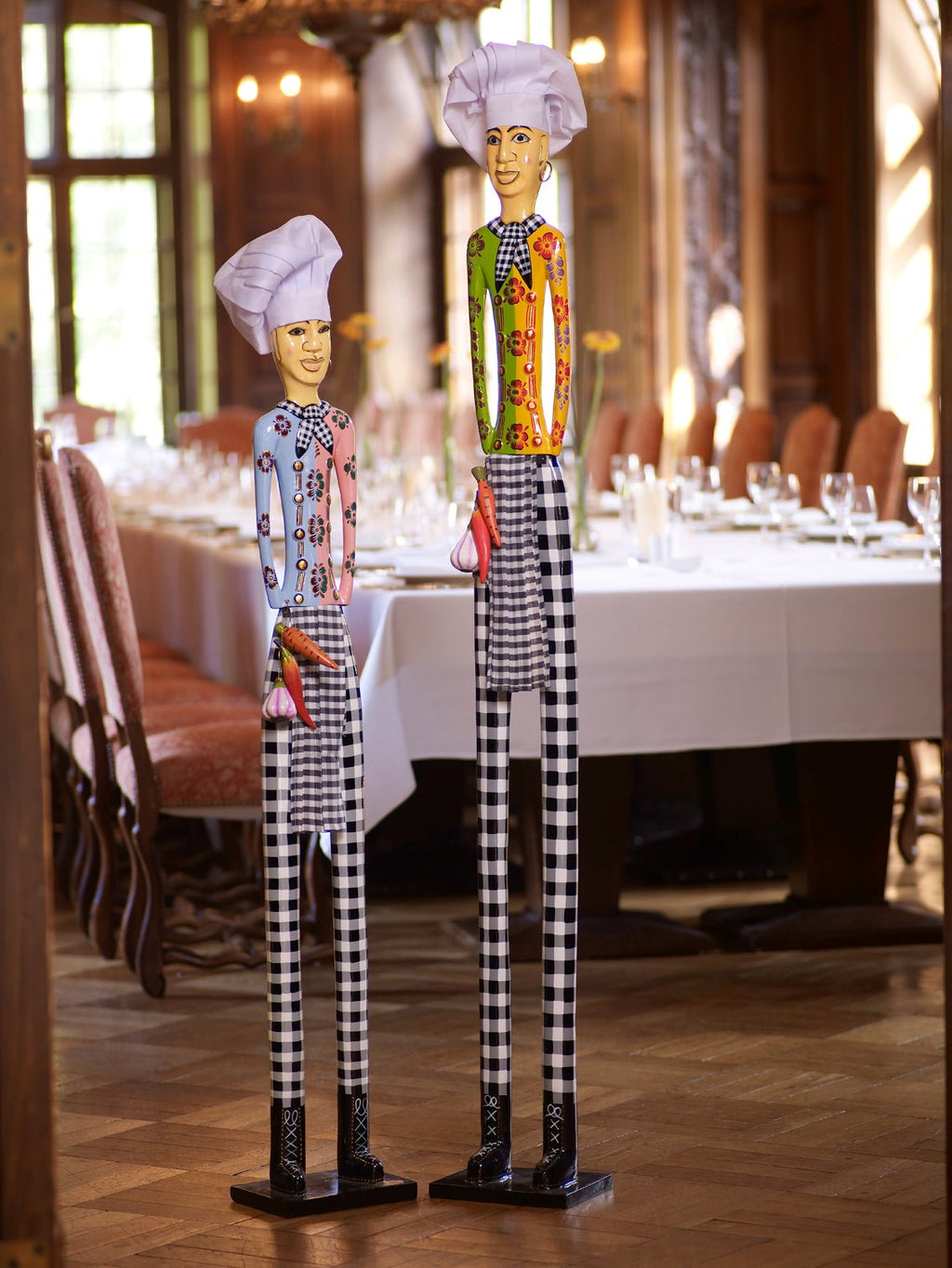 Statue Paul le cuisinier Tom’s Drag – Sculpture décorative design 170 cm - I.D DECO MARSEILLE