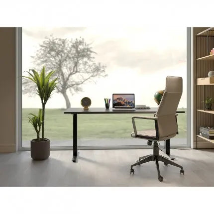 Chaise de bureau Labora Taupe