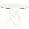 Table Molekular greige 120cm - I.D DECO MARSEILLE