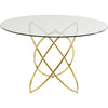 Table Molekular doré 120cm - I.D DECO MARSEILLE