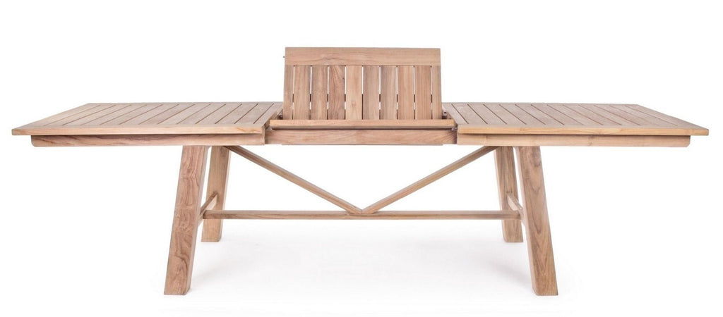 Table Landy Teck XL Extérieur - I.D DECO MARSEILLE