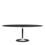 Table de repas Thierry XXL Oval noir de Kartell, disponible chez I.D DECO Kartell et en livraison partout en France