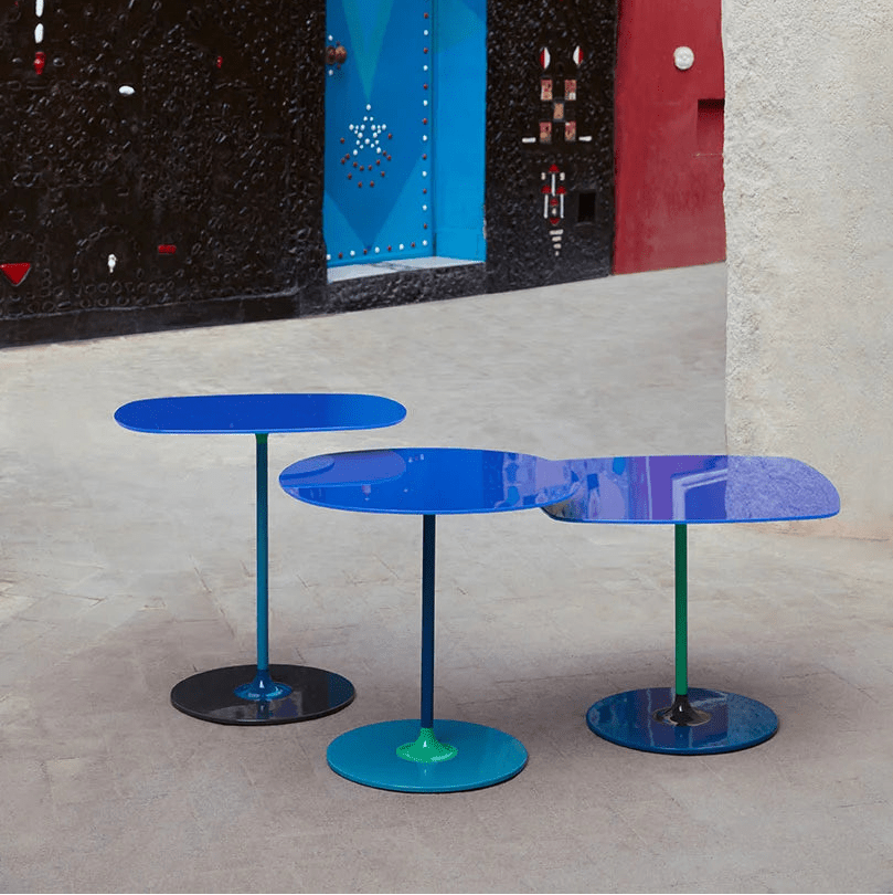 Trio tables basses - THIERRY - Kartell (5 couleurs) - I.D DECO MARSEILLE
