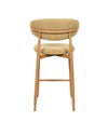 Tabouret Gigi - Moutarde - Pied naturel (lot de 2) - I.D DECO MARSEILLE