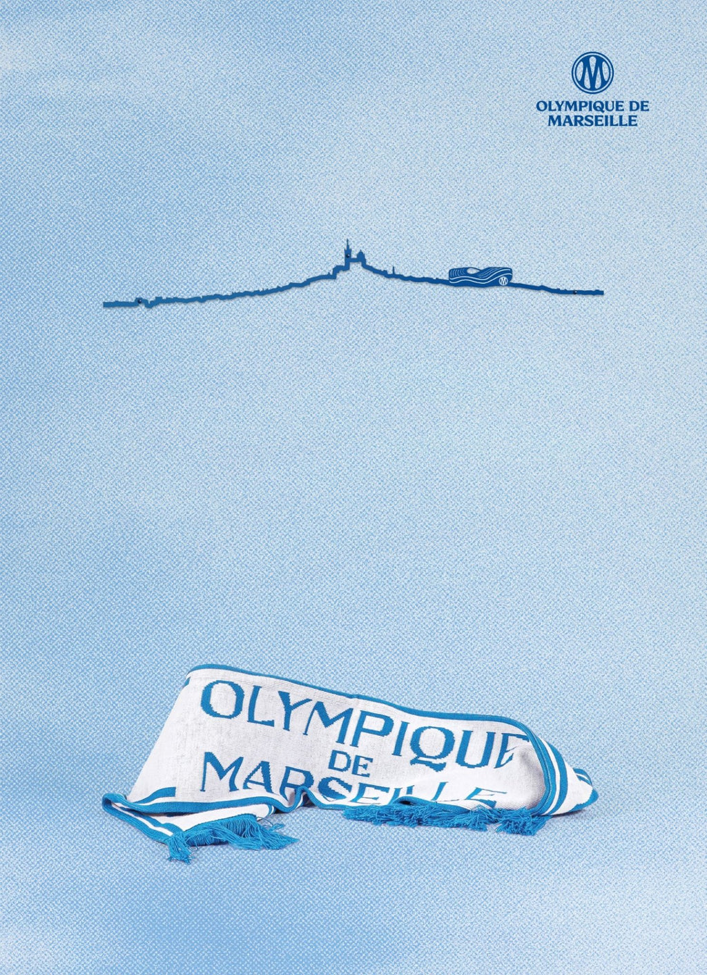 The Line - Olympique de Marseille Bleu - I.D DECO MARSEILLE