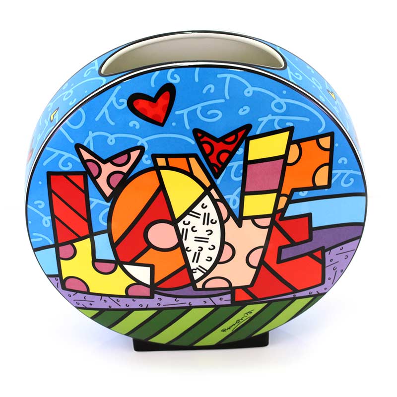 Vase Happy Romero Britto - I.D DECO MARSEILLE