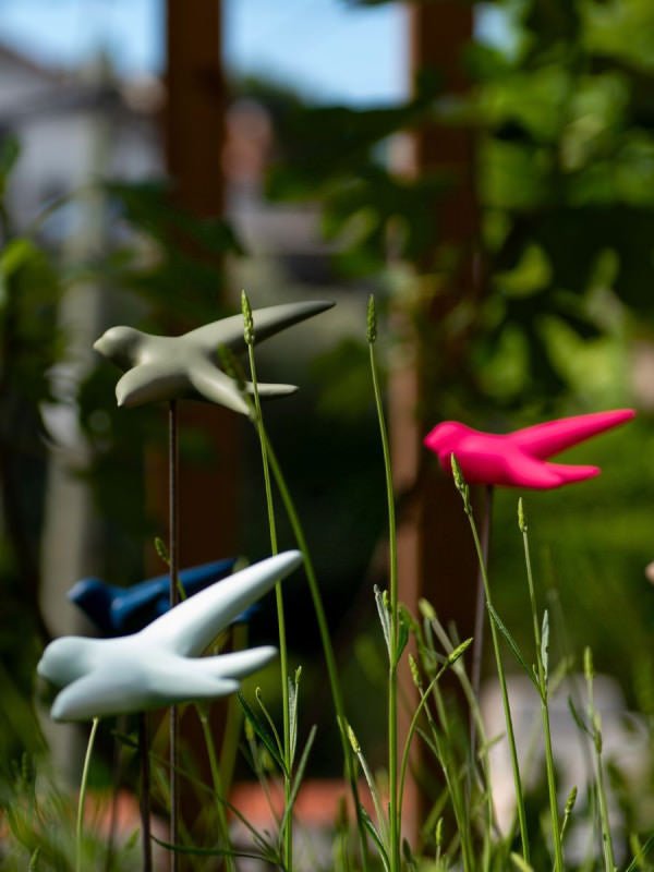 Hirondelle Volage en céramique - Terracotta - Monochromic - I.D DECO MARSEILLE