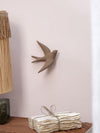 Hirondelle Volage en céramique - Terre Brune - Monochromic - I.D DECO MARSEILLE