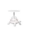 Turttle Carry Table White de Qeeboo, disponible chez I.D DECO Marseille
