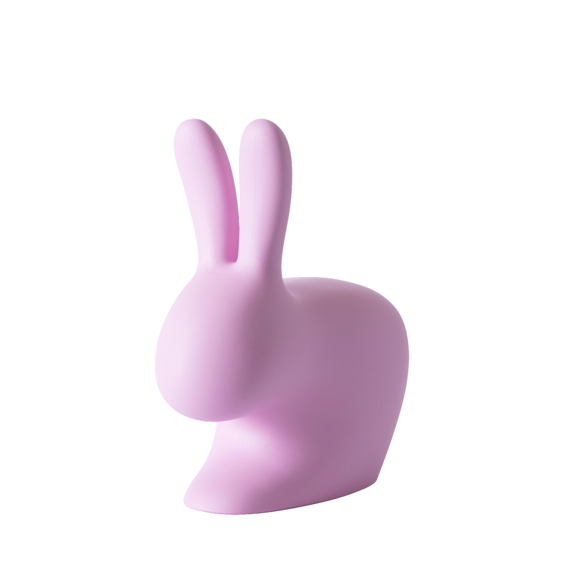 Rabbit Chair Pink de Qeeboo, disponible chez I.D DECO Marseille