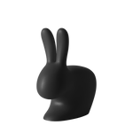 Rabbit Chair Black de Qeeboo, disponible chez I.D DECO Marseille