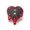 Cadre photo miroir Melted Heart Red / Gold de Seletti disponible chez I.D DECO Marseille
