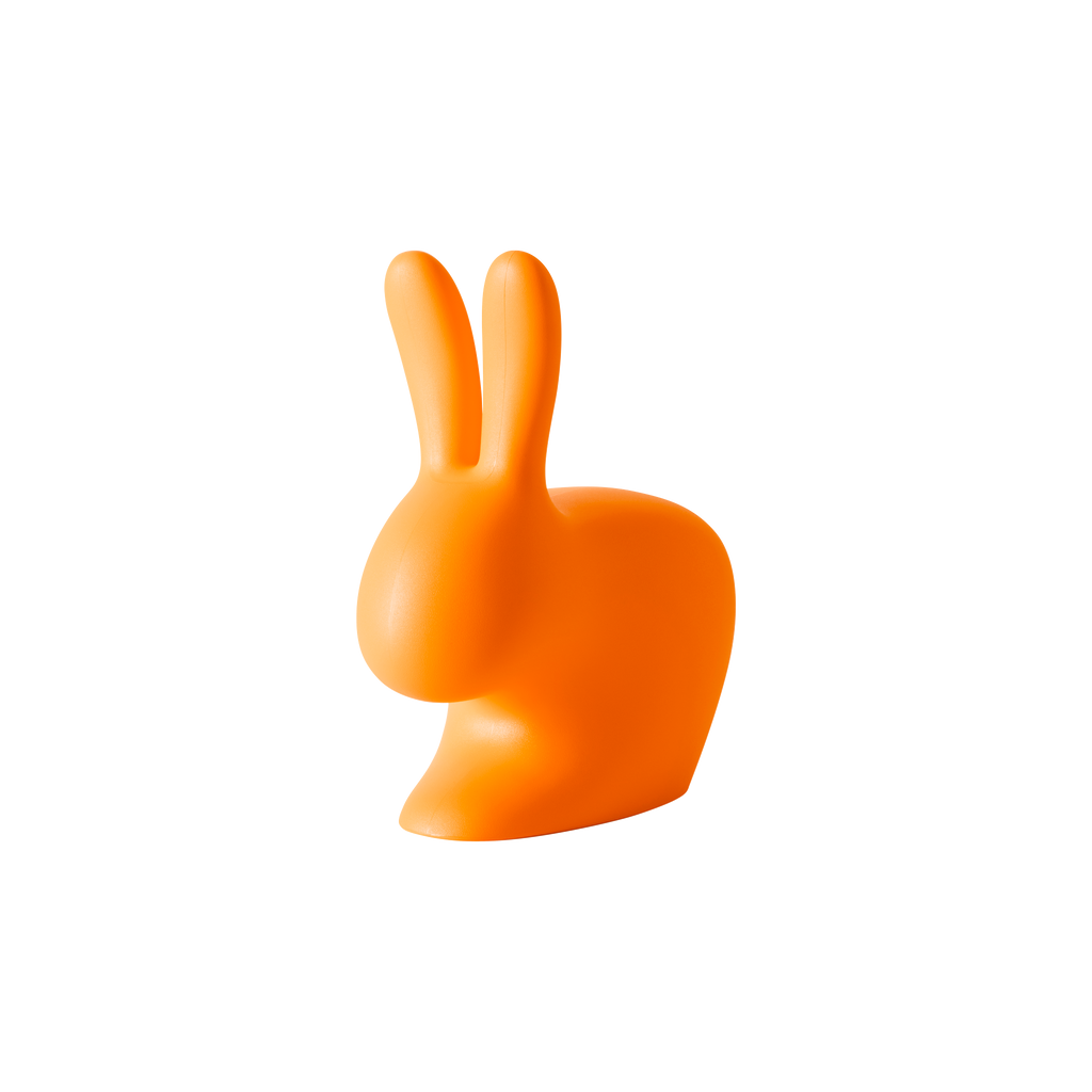 Chaise Rabbit Baby Chair Bright Orange de Qeeboo, disponible chez I.D DECO Marseille