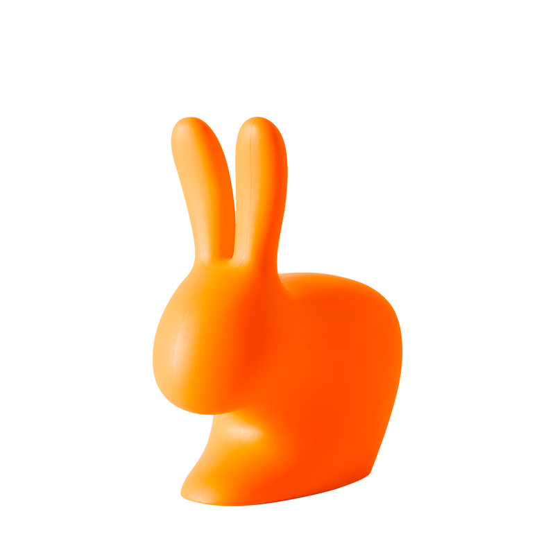 Rabbit Chair Bright Orange de Qeeboo, disponible chez I.D DECO Marseille
