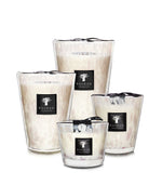 Collection de bougies parfumées Baobab White Pearls, disponible chez I.D DECO Marseille en retrait boutique ou en livraison partout en France