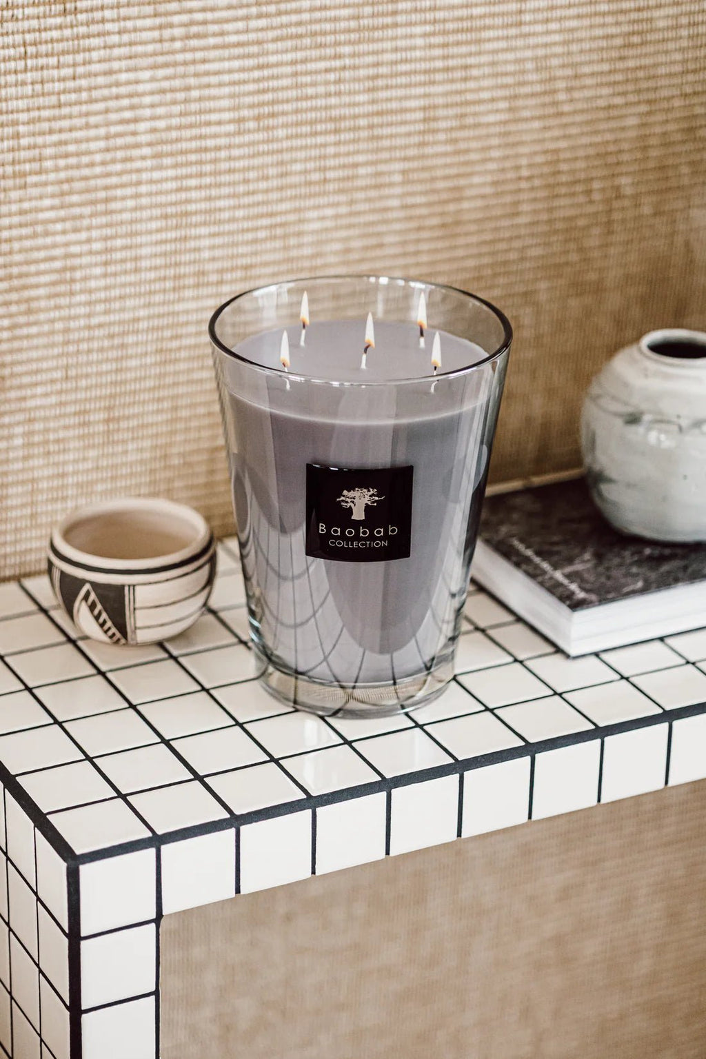 Bougie Baobab - All Seasons White Rhino - I.D DECO MARSEILLE