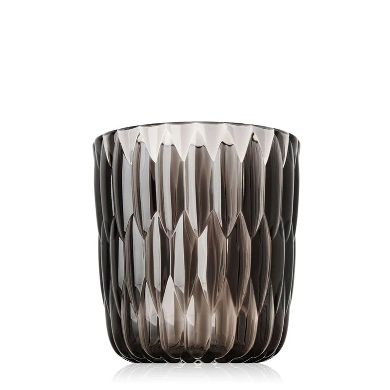 Vase Jelly FUmé gris noir Kartell 