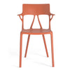 Chaise A.I de la marque Kartell, disponible en orange chez I.D DECO Marseille en retrait magasin et en livraison partout en France