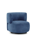 K+Wait Armchair chenille bleu de Kartell, disponible chez I.D DECO Marseille