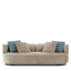 K-Wait sofa Chenille Beige de Kartell, disponible chez I.D DECO Marseille