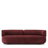 K-Wait sofa Chenille Bordeaux de Kartell, disponible chez I.D DECO Marseille