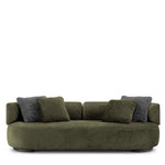 K-Wait sofa Chenille Vert de Kartell, disponible chez I.D DECO Marseille