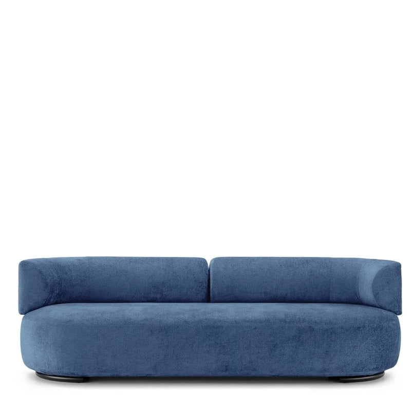 K-Wait sofa Chenille Bleu de Kartell, disponible chez I.D DECO Marseille