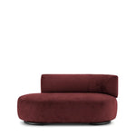 Dormeuse K-Wait chenille bordeaux de Kartell, disponible chez I.D DECO Marseille