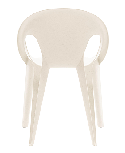 Chaise Bell chair Magis high noon blanche, intérieur et extérieur, disponible en 4 couleurs chez I.D DECO Marseille en retrait boutique et en livraison partout en France