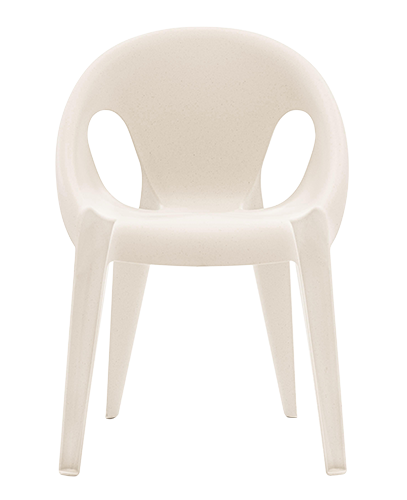 Chaise Bell Chair Magis blancge high noon, pour l'intérieur et l'extérieur, disponible chez I.D DECO Marseille en retrait boutique et en livraison à domicile partout en France