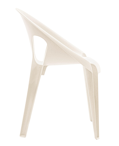 Chaise bell chair Magis blanc high noon, intérieur et extérieur, disponible en 4 couleurs chez I.D DECO Marseille en retrait boutique et en livraison partout en France