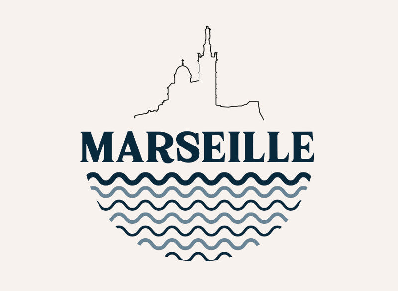 Set de table Marseille La Mer - Pôdevache