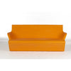 Canapé de jardin avec accoudoirs Kami Yon, coloris pumpkin orange, disponible chez I.D DECO Marseille